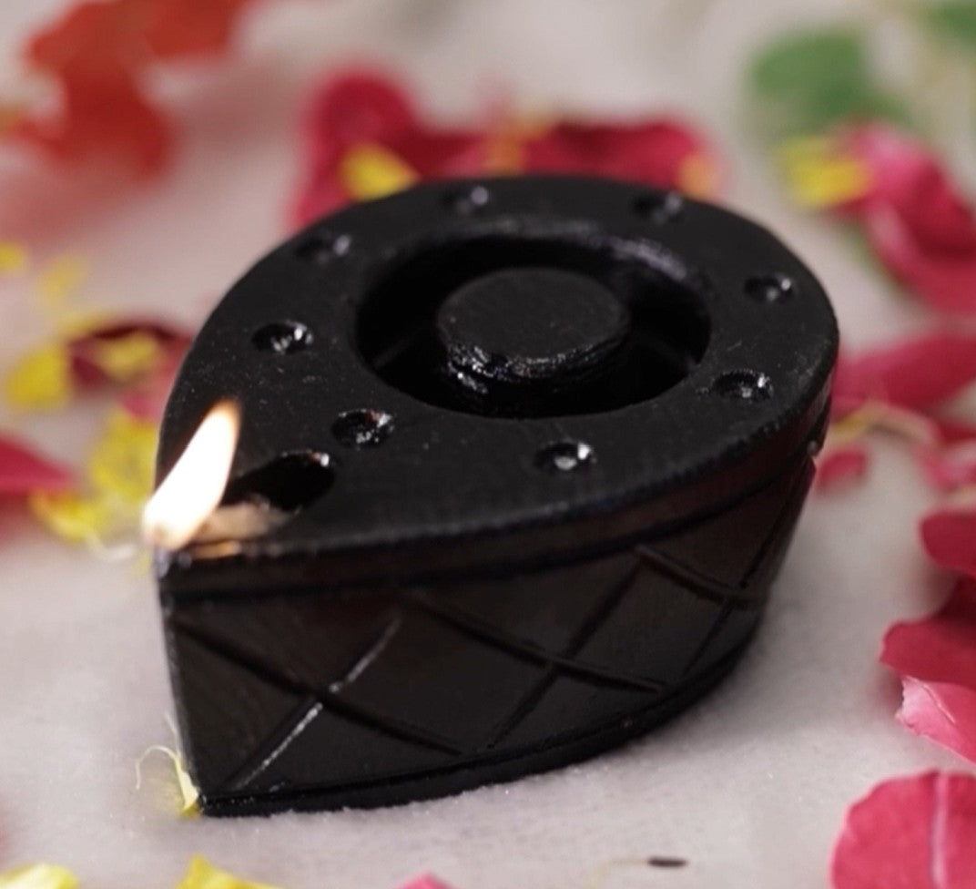 Traditional Akhand Stone Diya