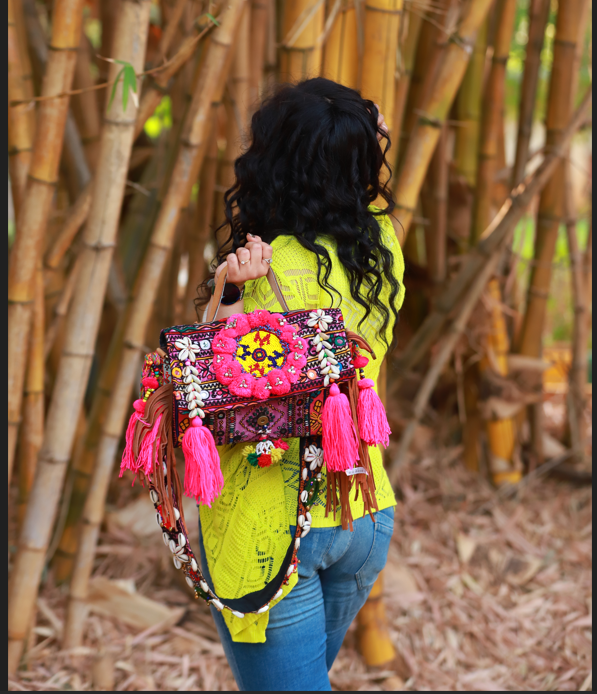 Banjara Boho Bags - Pink Glory