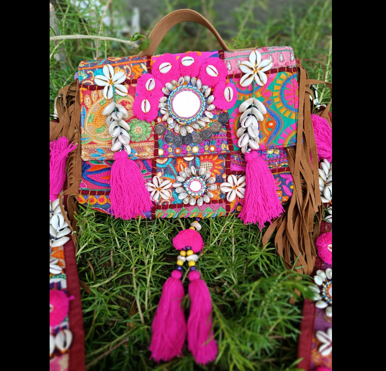 Banjara Boho Bags - Pink Beauty