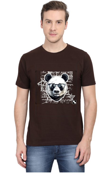 Panda Print T-Shirt