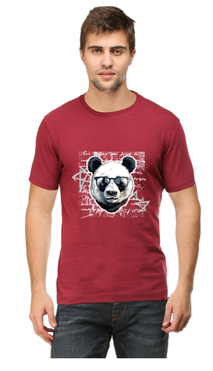 Panda Print T-Shirt