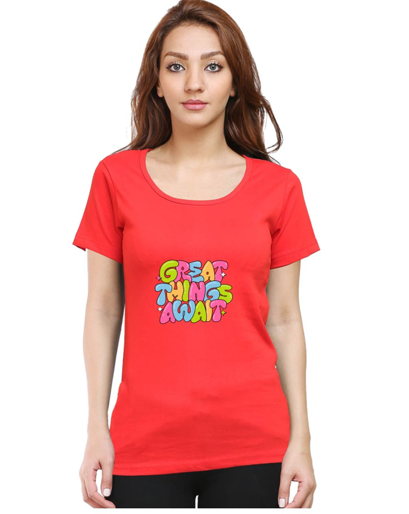 Great Things Await Tshirt