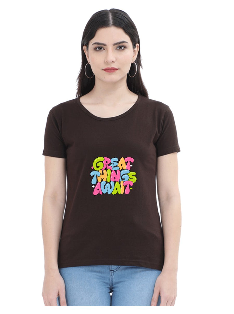 Great Things Await Tshirt