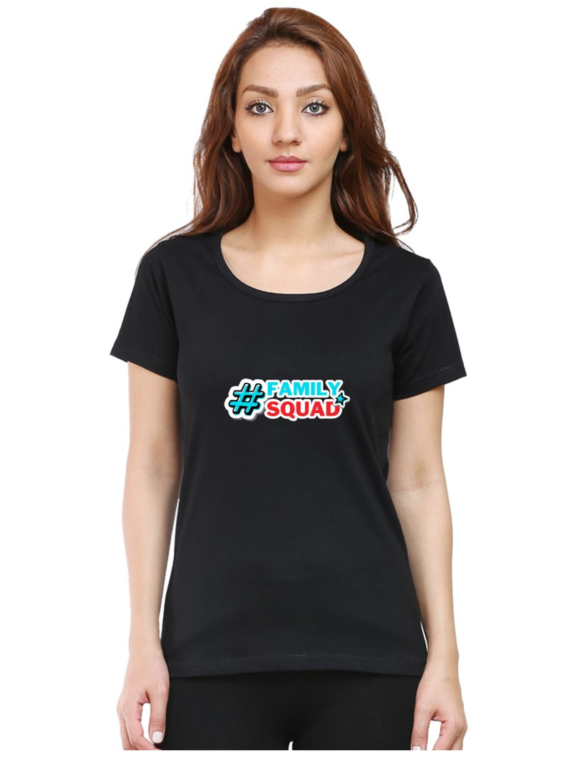 Family Squad T Shirt Women