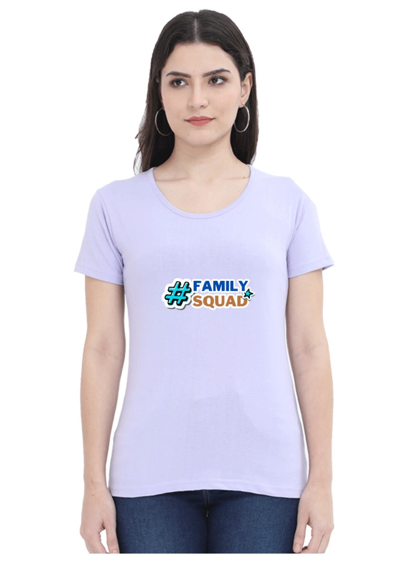 Family Squad T Shirt Women