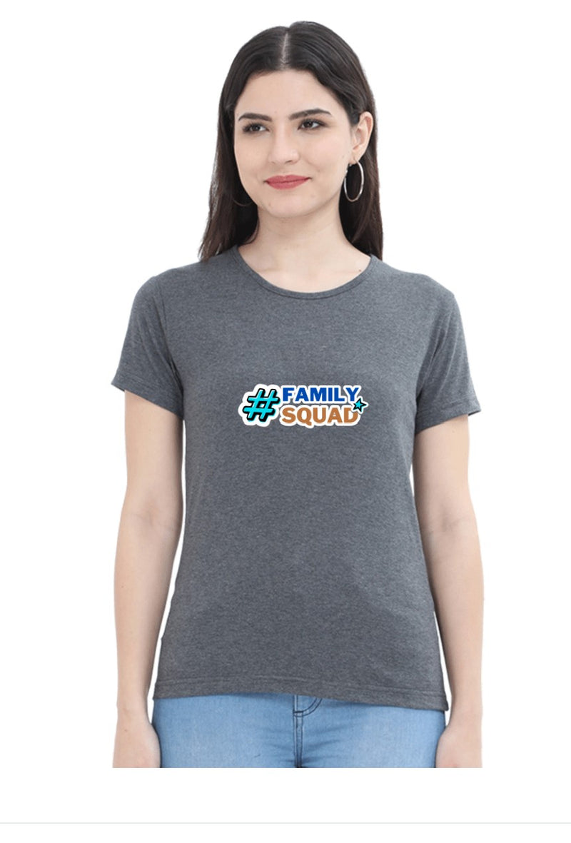 Family Squad T Shirt Women