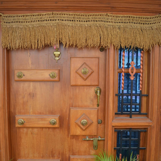 Natural Paddy Door Toran - Brings Positivity