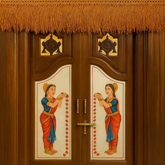 Natural Paddy Door Toran - Brings Positivity