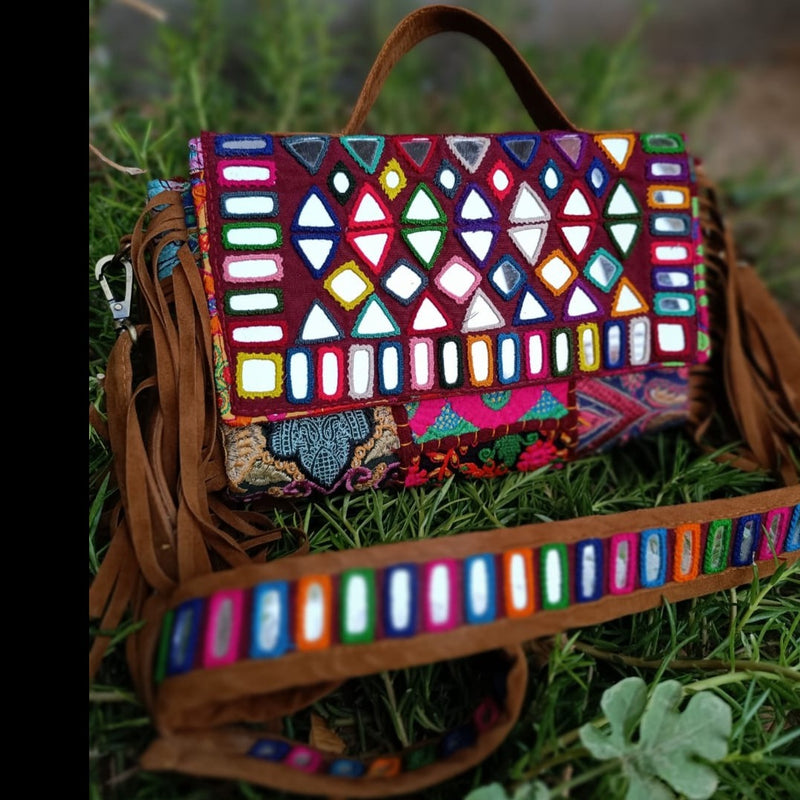 Banjara Boho Bags - Colorful Mirror