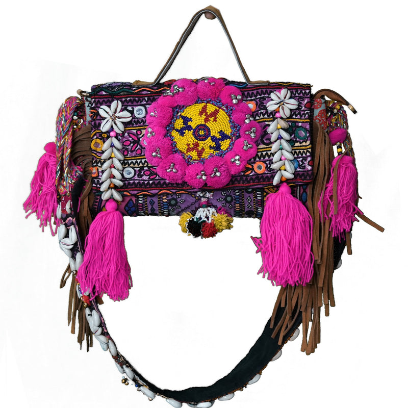 Banjara Boho Bags - Pink Glory