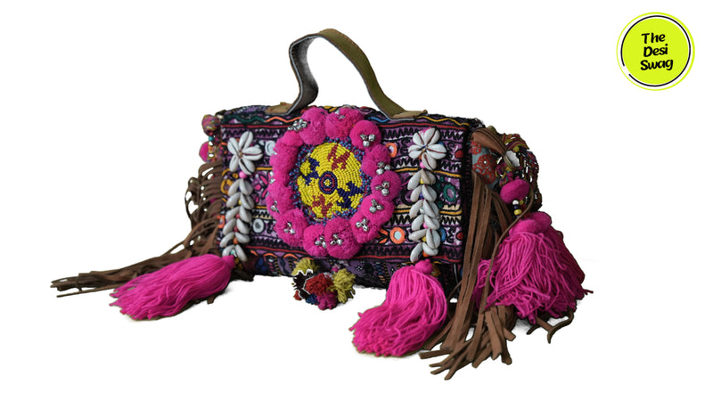 Banjara Boho Bags - Pink Glory