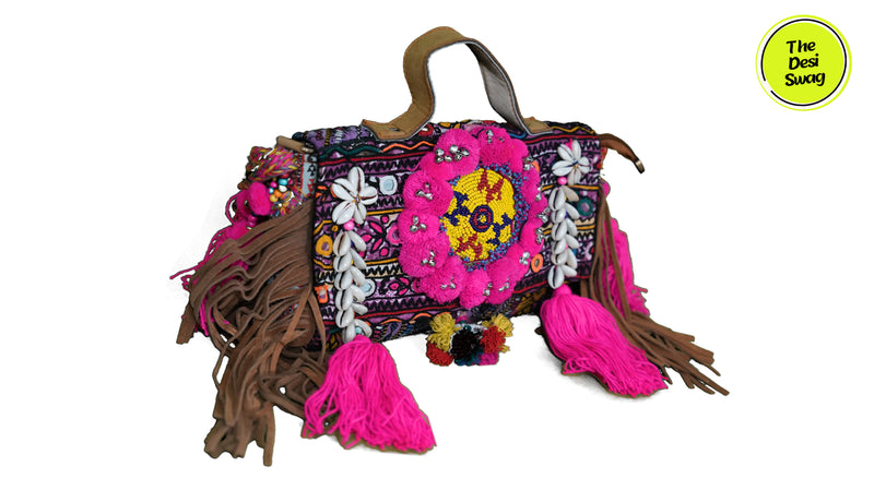 Banjara Boho Bags - Pink Glory