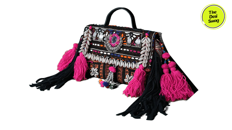 Banjara Boho Bags - Pink Glory