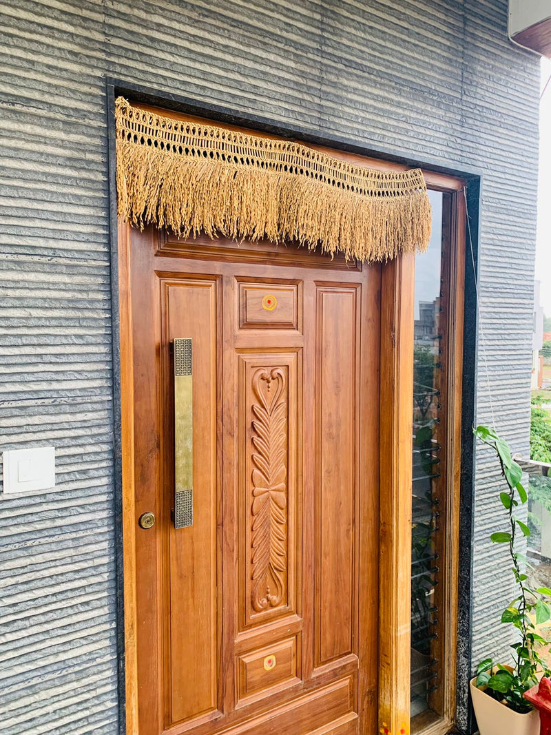 Natural Paddy Door Toran - Brings Positivity